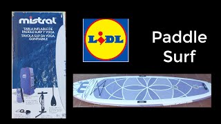 Paddle Yoga Surf Mistral LIDL [upl. by Marrin415]