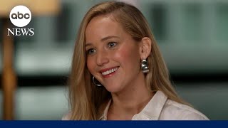 Jennifer Lawrence returns to the big screen for her comedy debut  Nightline [upl. by Simson796]