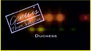 GENESIS  1977  Duchess  FROM THREE SIDES LIVE Audio [upl. by Gould940]