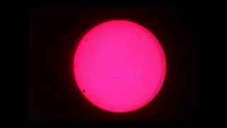 Transito di Venere sul Sole 6 giugno 20121wmv [upl. by Kcirderf]