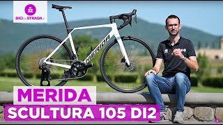 TEST  Merida Scultura 6000 con Shimano 105 Di2 [upl. by Ragnar]