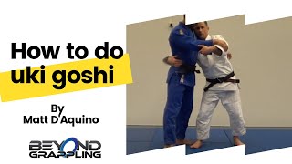 How to do uki goshi [upl. by Alhahs]