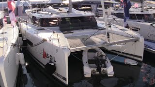 2024 Fountain Pajot Elba 45 Sailing Catamaran  Versatile amp Spacious  BoatTube [upl. by Leeke]