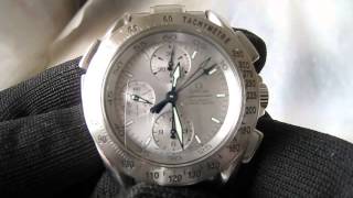 Omega Speedmaster Rattrapante Split Second with silver dial Ref354030 Functions Testing [upl. by Southard]