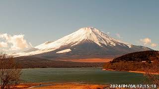 【LIVE】山中湖からの「富士山ライブカメラ」 quotmount fuji live cameraquot from Lake Yamanakako [upl. by Oek]