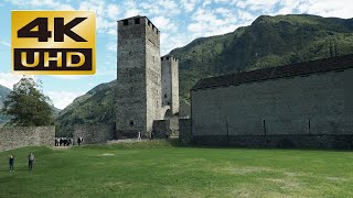 Bellinzona Switzerland  The City of Castles [upl. by Elleirua]