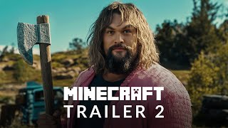 A Minecraft Movie 2025  Trailer 2  Jason Momoa [upl. by Aziaf218]