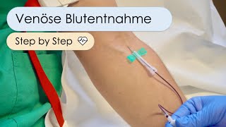 Venöse Blutentnahme  Basics Butterfly Venenpunktion Blut abnehmen Reihenfolge Tipps [upl. by Lyndel974]