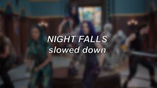 Descendants 3  Night Falls 1 HOUR  Slowed Down [upl. by Sorvats]