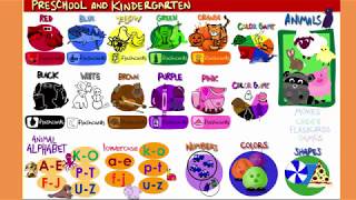 Free Preschool amp Kindergarten Learning activities [upl. by Tav]