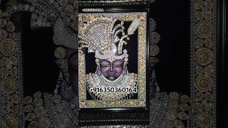 Shrinathji Painting 5d murti Call us on 916350360164 shrinathjitemple shrinathjishringar [upl. by Arondel]