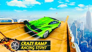 Car Games GT Races Stunt Car  Mega Ramp Impossible Tracks  trazogames [upl. by Farra]