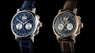 Lange Datograph Up amp Down Blue y Tourbillon Perpetual Lumen 2024 [upl. by Sotsirhc]