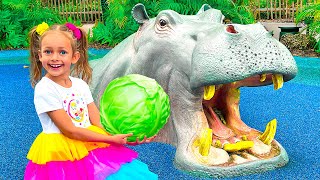 Zoo Song  Funny Kids Song and Nursery Rhymes [upl. by Cyndie]