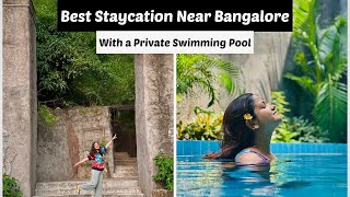 Shilhaandara Resort  A stay in private swimming pool Room  Resort Tour amp Review [upl. by Artamas]