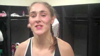 Marloes Coenen Post Fight Interview From Fedor vs Rogers [upl. by Hembree]