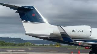 SUPER RARE ISHOWSPEEDS Gulfstream G450 From Alpi Jets At Rotorua [upl. by Terryl]