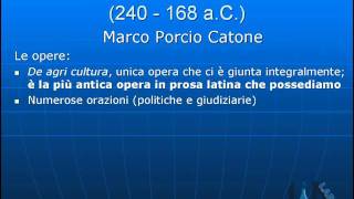 videocorso letteratura latina  lez 5  parte 1 [upl. by Iinde364]