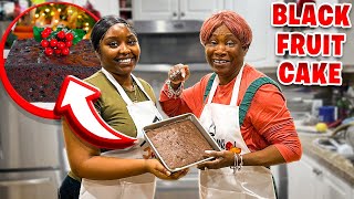 Easy To Make Jamaican Black RUM Cake With Fruits MUST TRY [upl. by Standish]