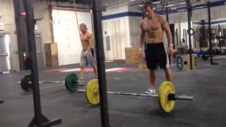 CrossFit 515  Air Force WOD in 342 B Noyce [upl. by Atsirk]