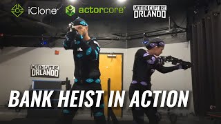 Professional Bank Heist Mocap Animations for Action Films  ActorCore amp iClone [upl. by Fredericka]