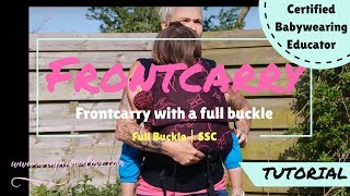 Front carry with a full buckle carrier [upl. by Dom313]