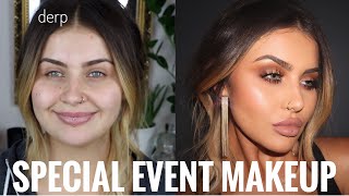 RED CARPET GRWM  EVENT MAKEUP  JAMIE GENEVIEVE [upl. by Anastas]