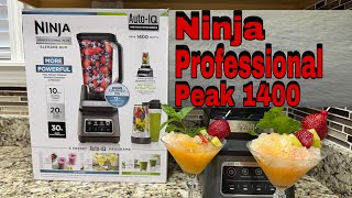 Ninja Professional Peak 1400 Watts Plus Blender Duo AutoIQ Unboxing amp Review [upl. by Renaldo771]