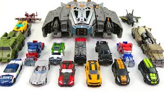 Transformers Movie Cyberverse Commaneder amp Legion Mini 16 Vehicle Truck fighter Car Robot Toys [upl. by Ilagam332]