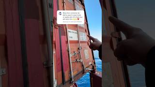 Chor bhai ne phir cut kiya container🛳️☠️🗿 explore ship shortvideo [upl. by Natrav]