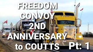 FREEDOM CONVOY 2ND ANNIVERSARY January 27th 2024 Part 1 [upl. by Wolfy]