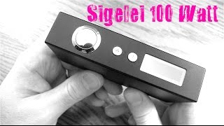 Sigelei 100 Watt Sneak Peek [upl. by Issiah]