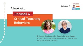 Social Learning Amplified Episode 11 A Look at Perusall amp Critical Teaching Behaviors [upl. by Fayola]