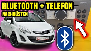 Opel Radio CD30 Mp3 Bluetooth nachrüsten [upl. by Devlin52]