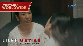 Lilet Matias AttorneyAtLaw Will Tinang Ces spill her secret to Lilet Episode 130 [upl. by Yknarf181]