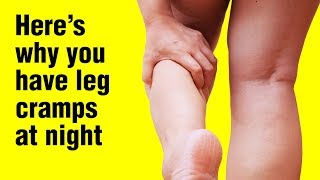 Why Your Legs Cramp At Night And How To Stop It From Happening Again [upl. by Ettennahs]