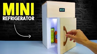 How to Make a MINI Refrigerator At Home  DIY [upl. by Becka]