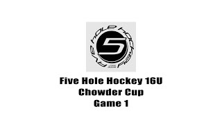 T5HH 08 2024 Chowder Cup Game 1 [upl. by Gurolinick653]