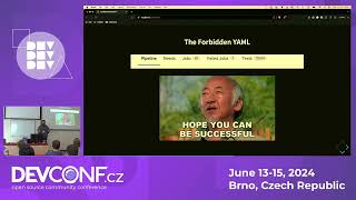 Rethinking CICD A Leap Beyond Bash and YAML  DevConfCZ 2024 [upl. by Valenka]