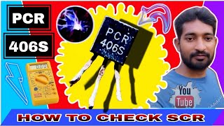 HOW TO CHECK SCR PCR406S  SCR PCR406S Cool test and Hot test PCR406x PCR406s howtocheck scr 🆕 [upl. by Most]