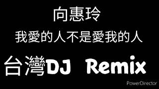 向惠玲 我愛的人不是愛我的人 台灣DJ Remix 搖滾歌詞版 [upl. by Bullock812]