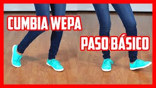 Como Bailar CUMBIA WEPA  PASO BÁSICO 🔥 [upl. by Kresic805]