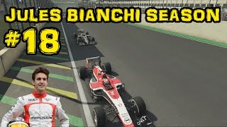 F1 2015 Jules Bianchi Season  Race 18  Brazil [upl. by Idhem]