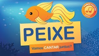 PEIXE 🐠 🐟 Vamos cantar juntos música estimulação fala [upl. by Mina]