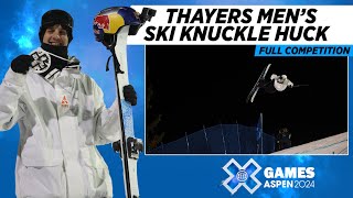 Thayers Men’s Ski Knuckle Huck FULL COMPETITION  X Games Aspen 2024 [upl. by Styles169]