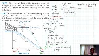 12–96 12–97 Kinematics of a Particle Chapter 12 Hibbeler Dynamics Benam Academy [upl. by Ecirtaeb276]