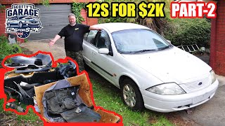 Scottys Garage  12s For 2k Part2  Stripping The Car [upl. by Aidil]