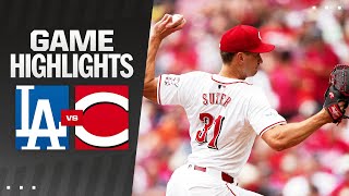 Dodgers vs Reds Game Highlights 52624  MLB Highlights [upl. by Bud196]