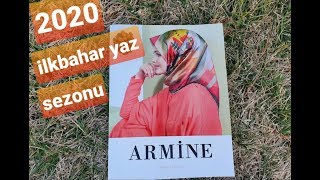 ARMİNE 2020 İLKBAHAR YAZ SEZONU KATOLOĞU  YENİ SEZON İPEK EŞARP [upl. by Warder829]