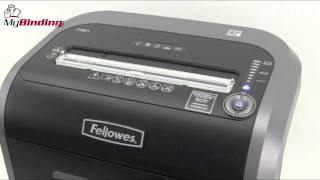 Fellowes PowerShred 79ci Cross Cut Shredder Demo [upl. by Tenahs940]